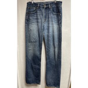 Ralph‎ Lauren RL Jeans Mens 32x34 Blue Ashmore Classic Straight Denim Vintage